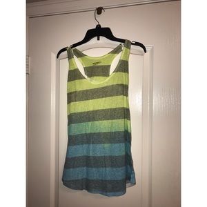 Green/Blue Ombré Tank Top